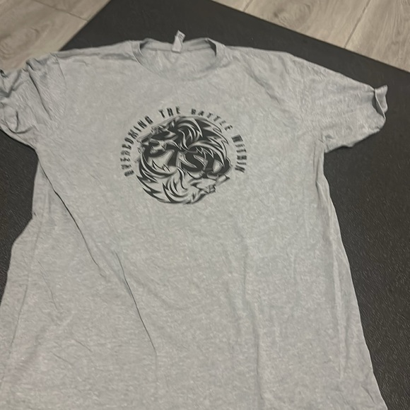 PTSD perseverance.  Tenacity.  Support.  Determination -GrayBlack 2 med 1 large - Picture 4 of 8